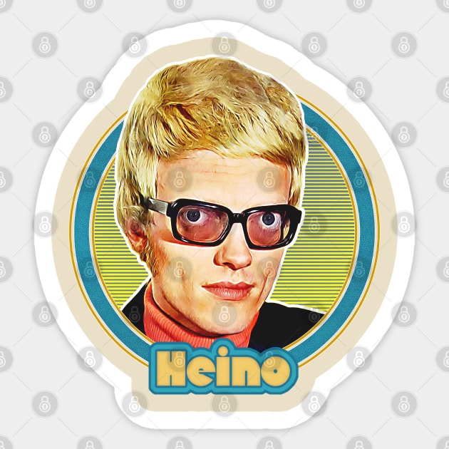 Heino ------ Volksmusik Fan Design Sticker by DankFutura